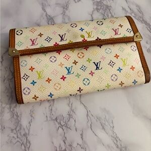 Louis Vuitton Multicolor Monogram Murakami wallet